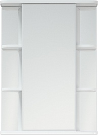Corozo Зеркальный шкаф Орион 55-2 белый – фотография-1